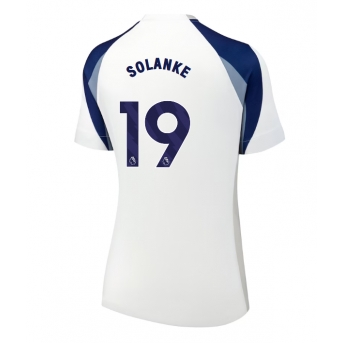 Billige Fotballdrakt Tottenham Hotspur Dominic Solanke #19 Replika Hjemmedrakt Dame 2025-26 Kortermet